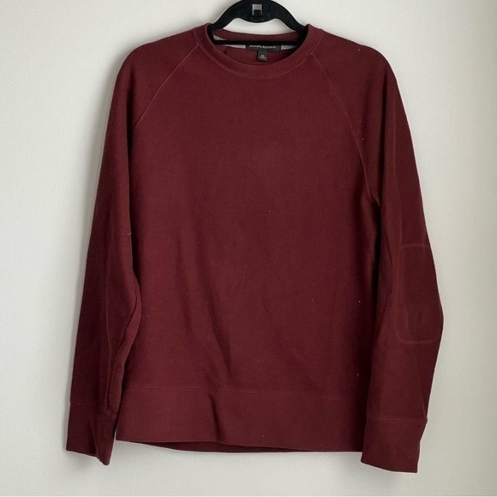 Banana Republic‎ Crew Neck Sweatshirt with Patch Elbows